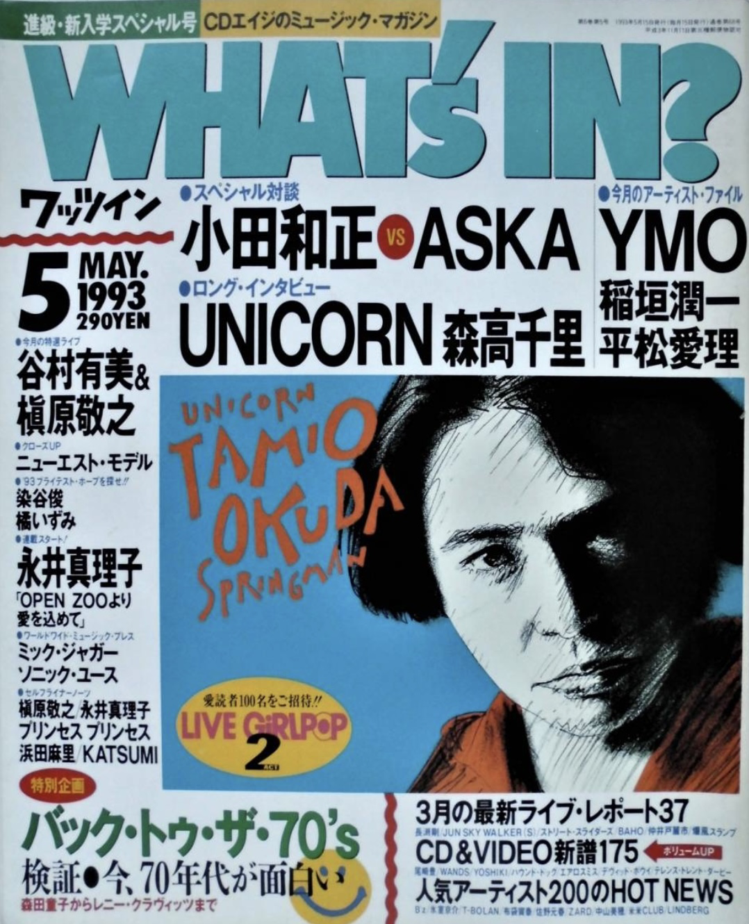 WHAT's IN?　1993年5月号 No.61