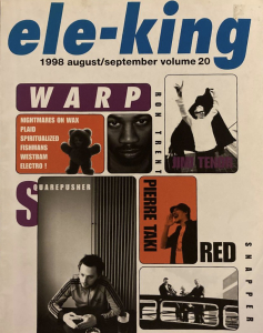 ele-king　1998 august/september volume20
